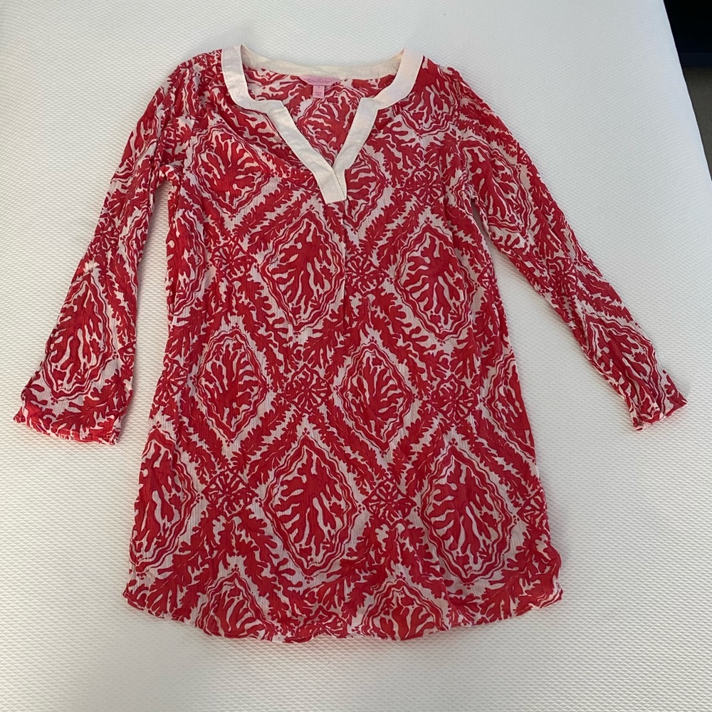 Lilly Pulitzer Coral Coverup!
